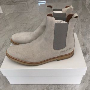 Common Projects Chelsea Boots Grey Suede (US7.5/40)